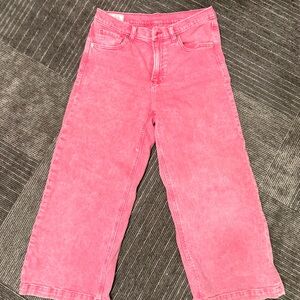 GAP Stride Ankle Jeans in Vibrant Pink